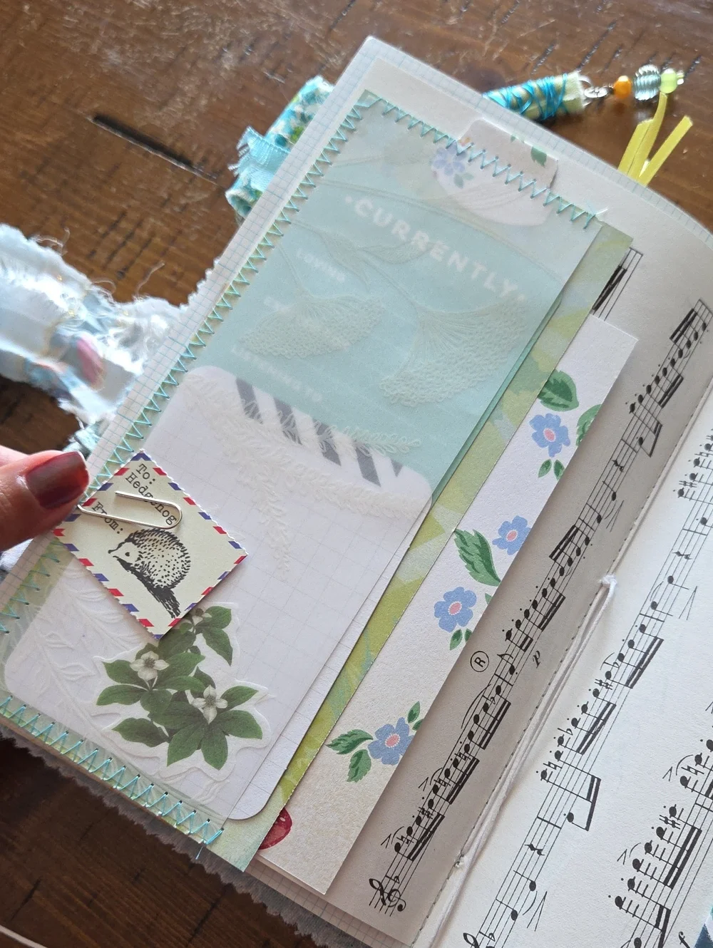 Alice In Wonderland Themed Junk Journal